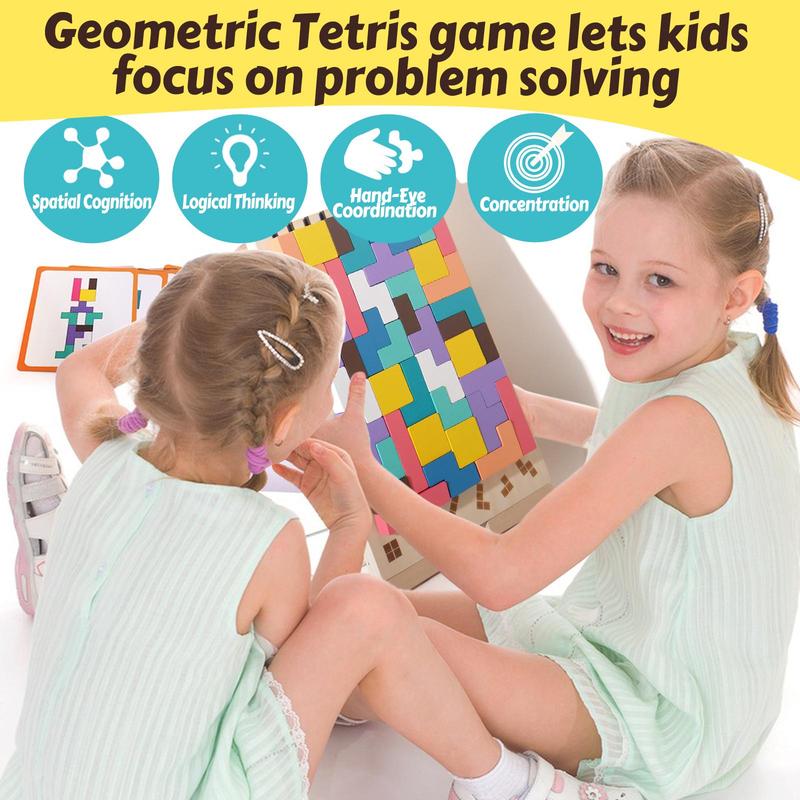 Think & Stack Wooden Puzzle Game