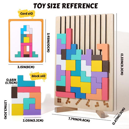 Think & Stack Wooden Puzzle Game
